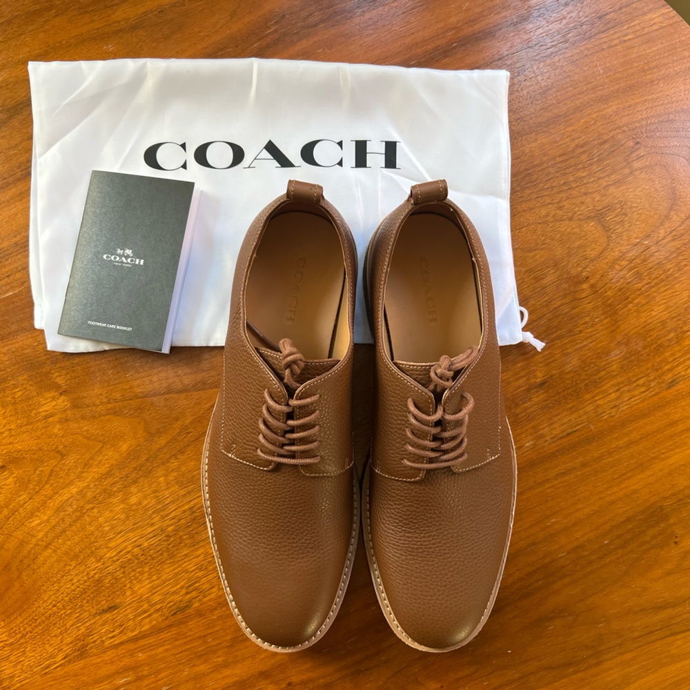 Brand New, Never Worn Coach Leather Oxford